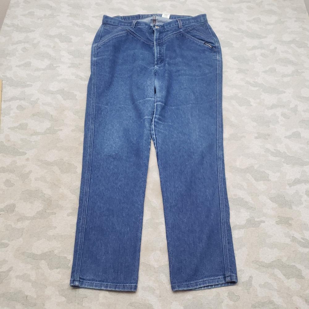 Rocky Mountain Jeans Women 18W Blue High Rise Straight Denim Medium Wash Western